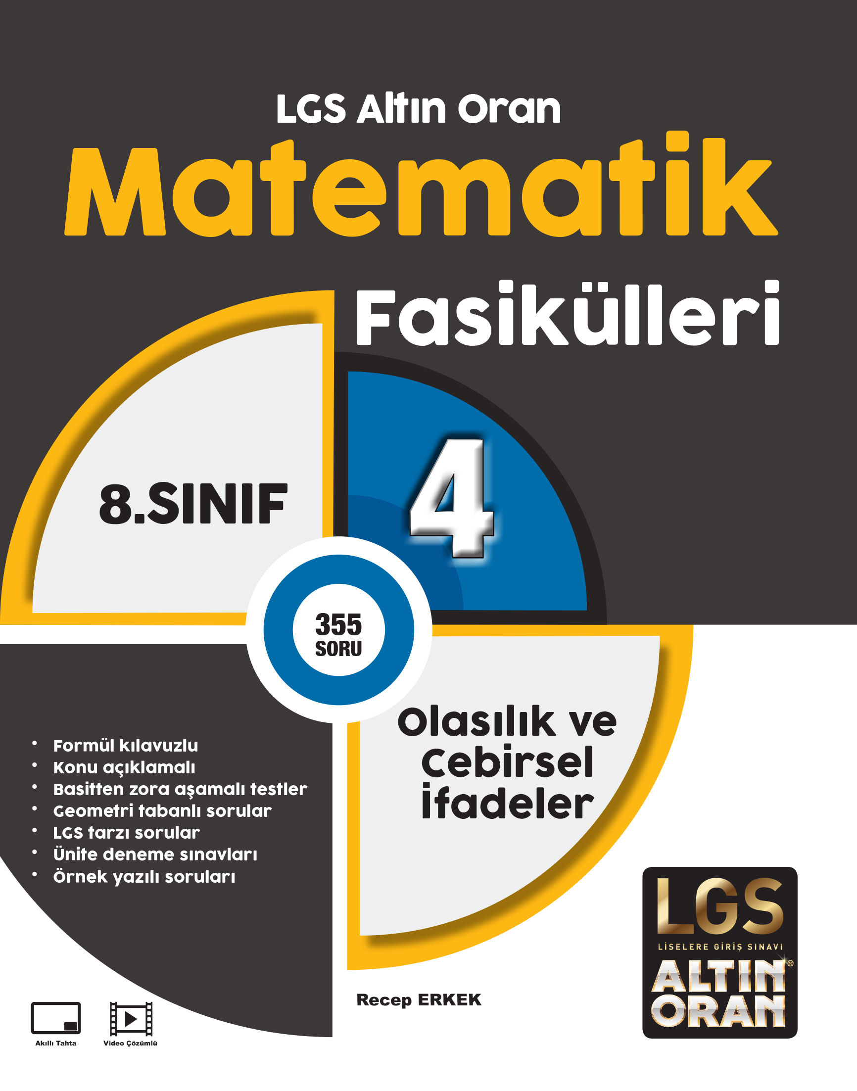LGS ALTIN ORAN MATEMATİK FASİKÜLLERİ - OLASILIK VE CEBİRSEL İFADELER